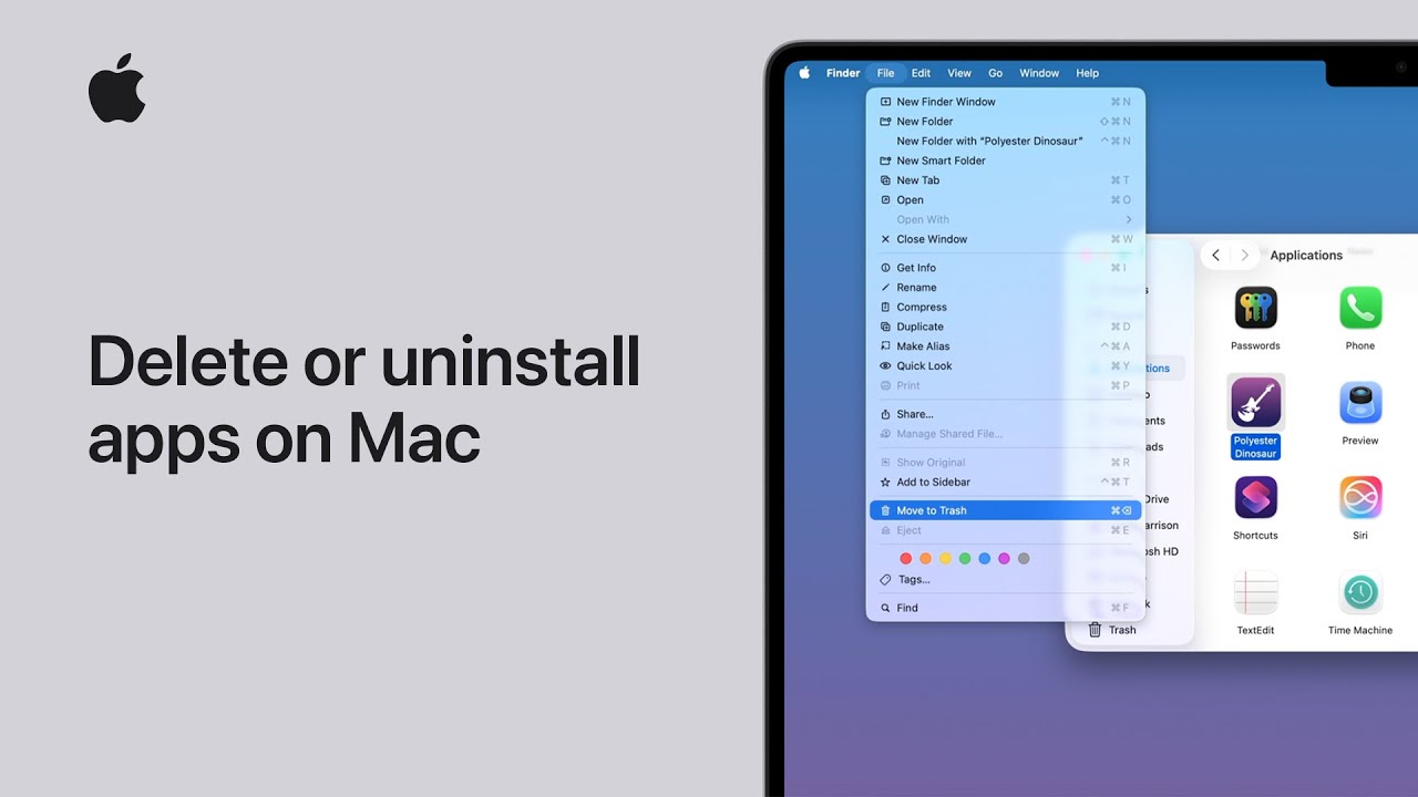 How to delete or uninstall apps on Mac | Apple Support