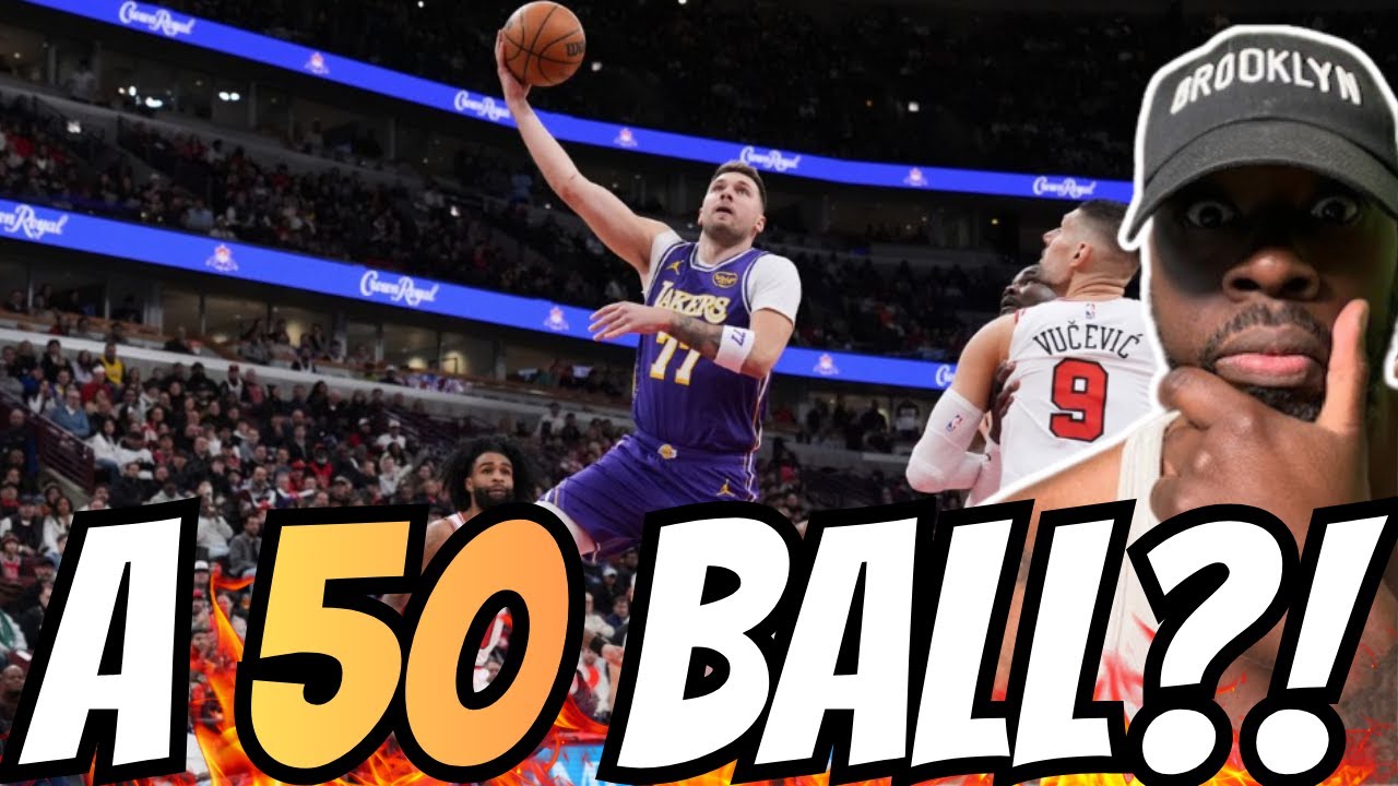 OMG LUKA Lakers vs Bulls Game Highlights 1/27 (REACTION)