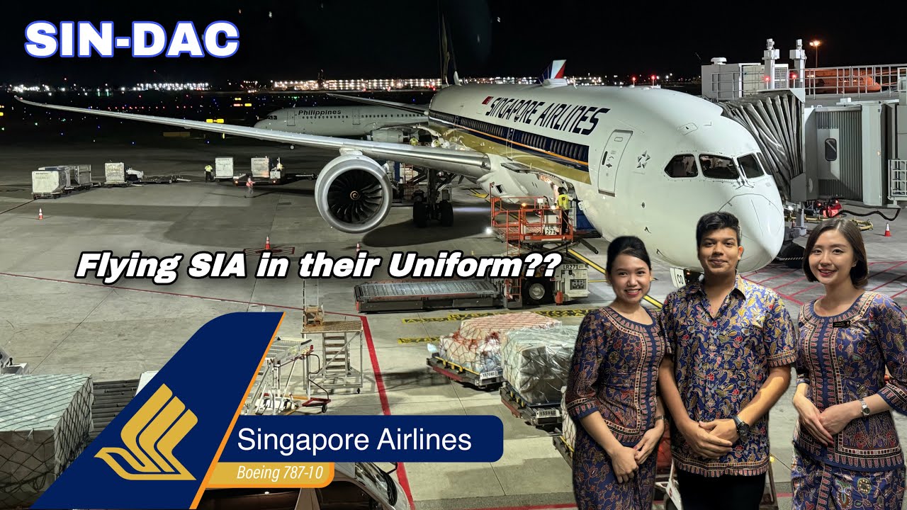 FLIGHT | Singapore Airlines | Singapore (SIN) - Dhaka(DAC) | 787-10 | SQ446