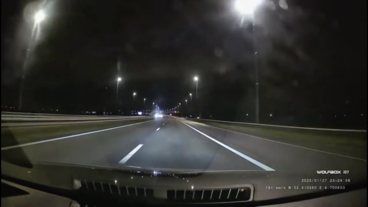 🇳🇱 A9 & A10 DRIVING AT NIGHT | STREET RANDOM VIEW