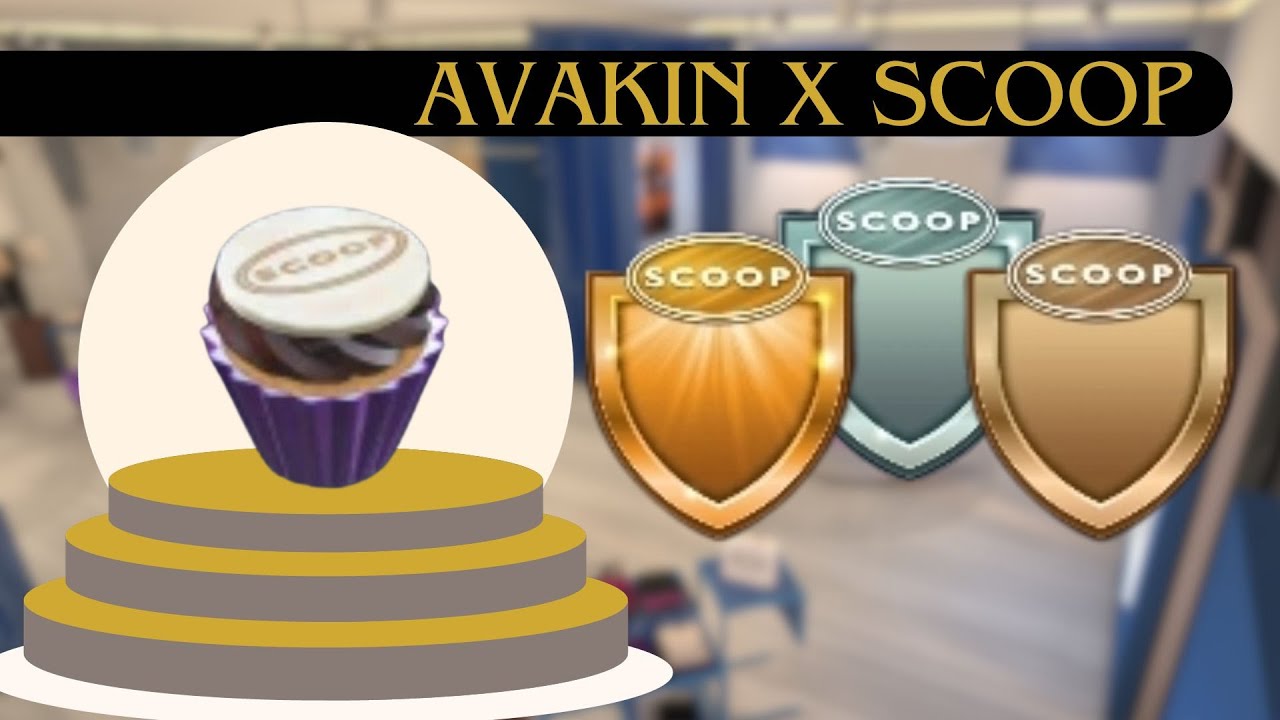 Avakin Life x Scoop 👉New badges❤️ Full guide-Toutes les quêtes | All quests🔥 Produits alimentaires 🧁