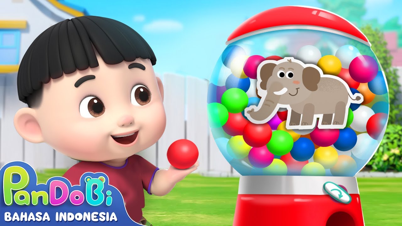 Mesin Penjual Otomatis | Belajar Warna-warna | Lagu Anak-anak | Super Pandobi Bahasa Indonesia