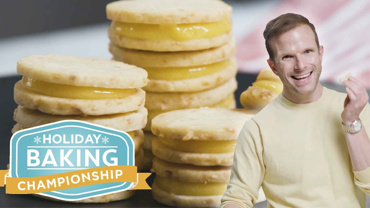 Spiced Coconut-Passionfruit Sandwich Cookies with Zac Young | Holiday Baking Championship