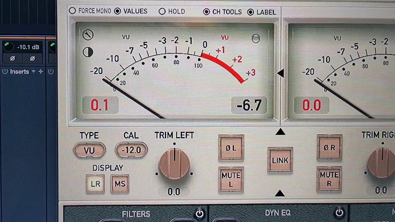 VU Meter Kick Bass Balance Trick!