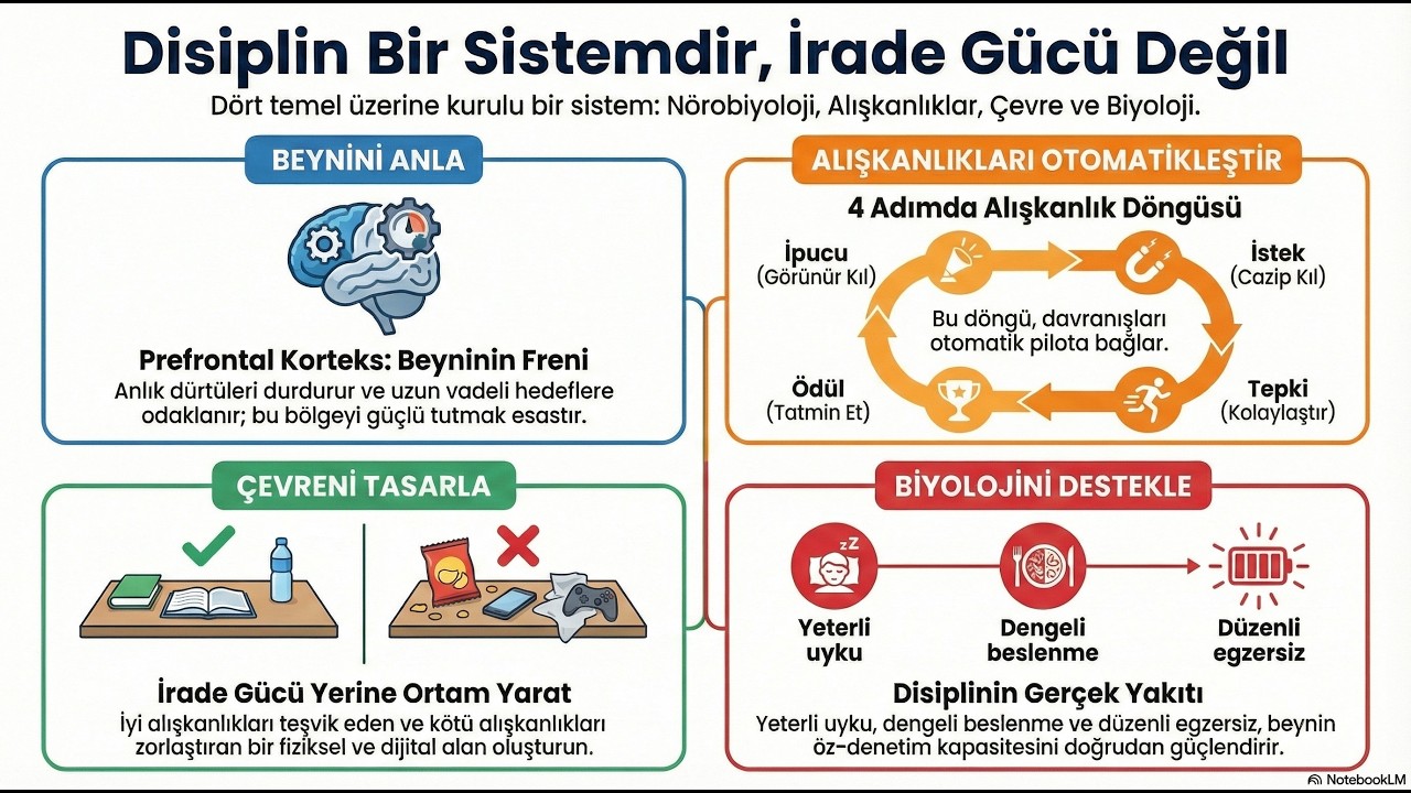 Disiplinli ve düzenli bir yaşam nasıl elde edilir?