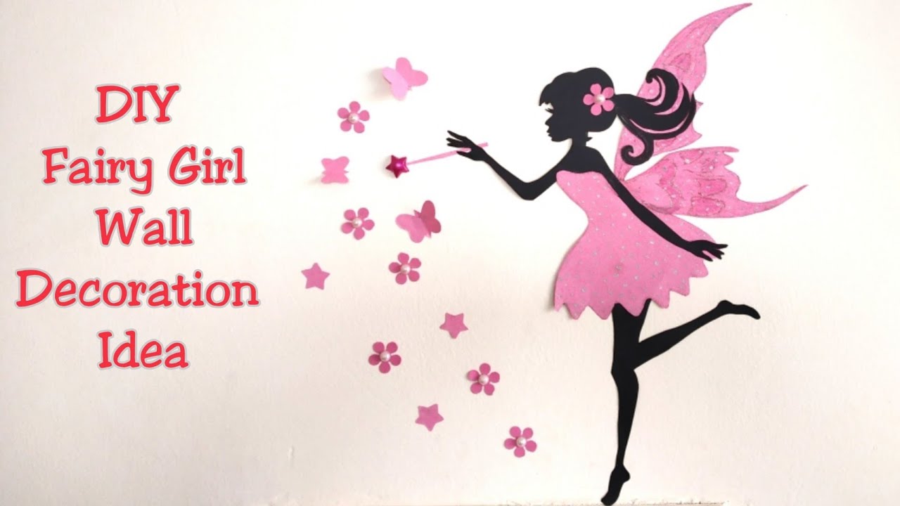 How to Decorate Wall with Paper Cuttings/ DIY Unique Room Decor Idea/ Beautiful Wall Decoration Idea