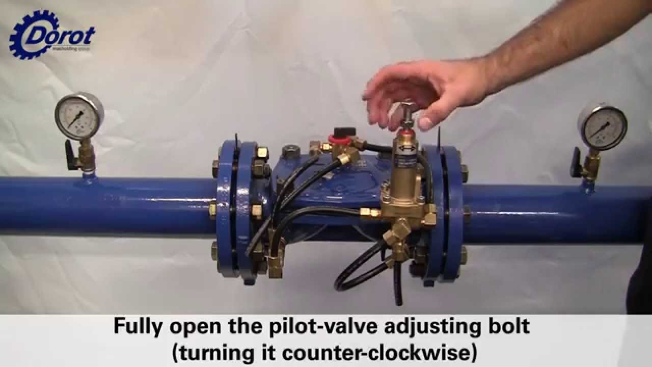 Installation and Commissioning of a dorot model 47-PR pressure reducing valve Tutorial