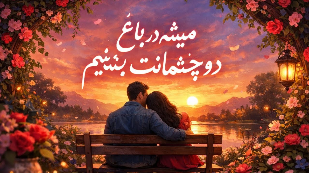 🌙 میشه در باغ دو چشمانت بشینم | Emotional Love Song 2026