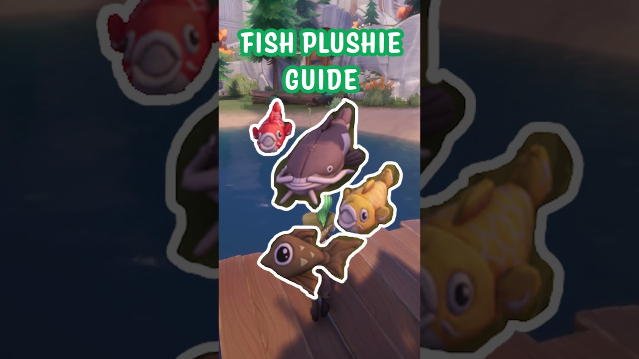 Руководство по плюшевым рыбкам | #paliapartner #fishplush #palia