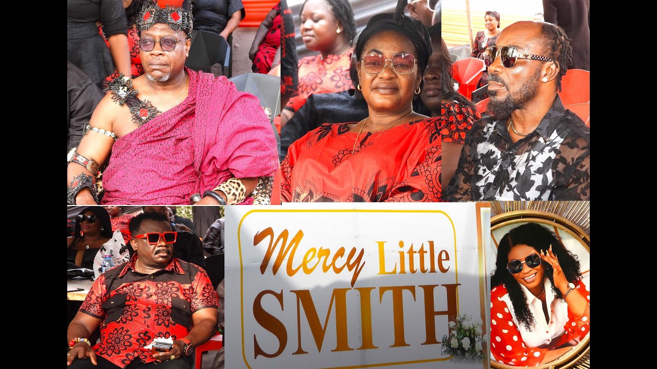 Togbi Tenge Dzokoto Gligui VII attends Mercy Little Smith of Afiewura fame funeral + Kwami Dzokoto