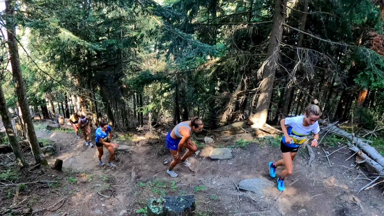 Sierre Zinal 2021 - Judith Wyder,  Nuria Gil claperia, Elise Poncet, Mathilde Sagnes, Sara Alonso