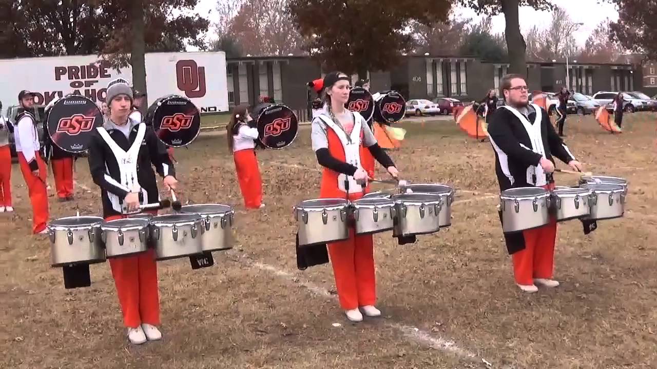 OSU Drumline at OU December 6, 2014