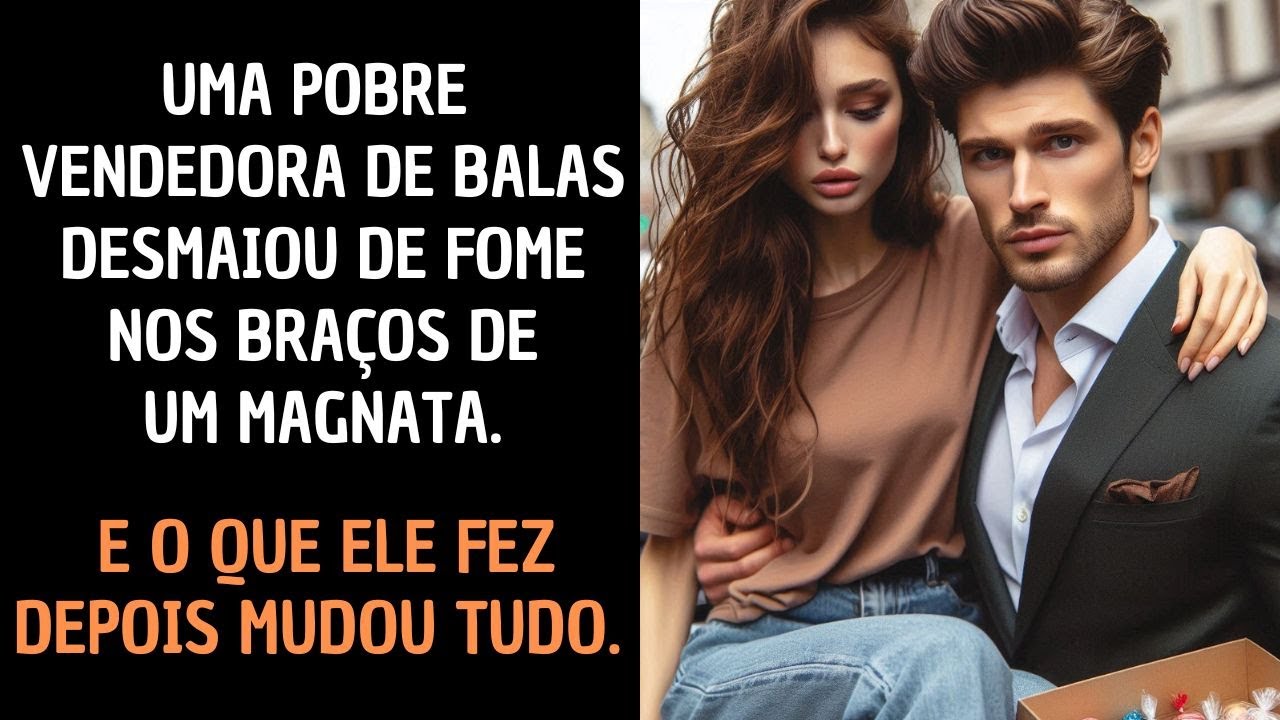Pobre Vendedora Desmaiou de Fome nos Braços de um Magnata… E o Que Ele Fez Depois Mudou Tudo.
