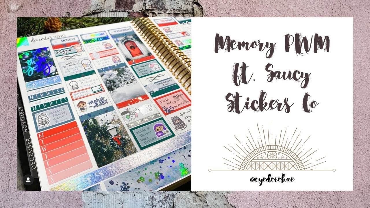 EC Memory PWM | Saucy Stickers Co
