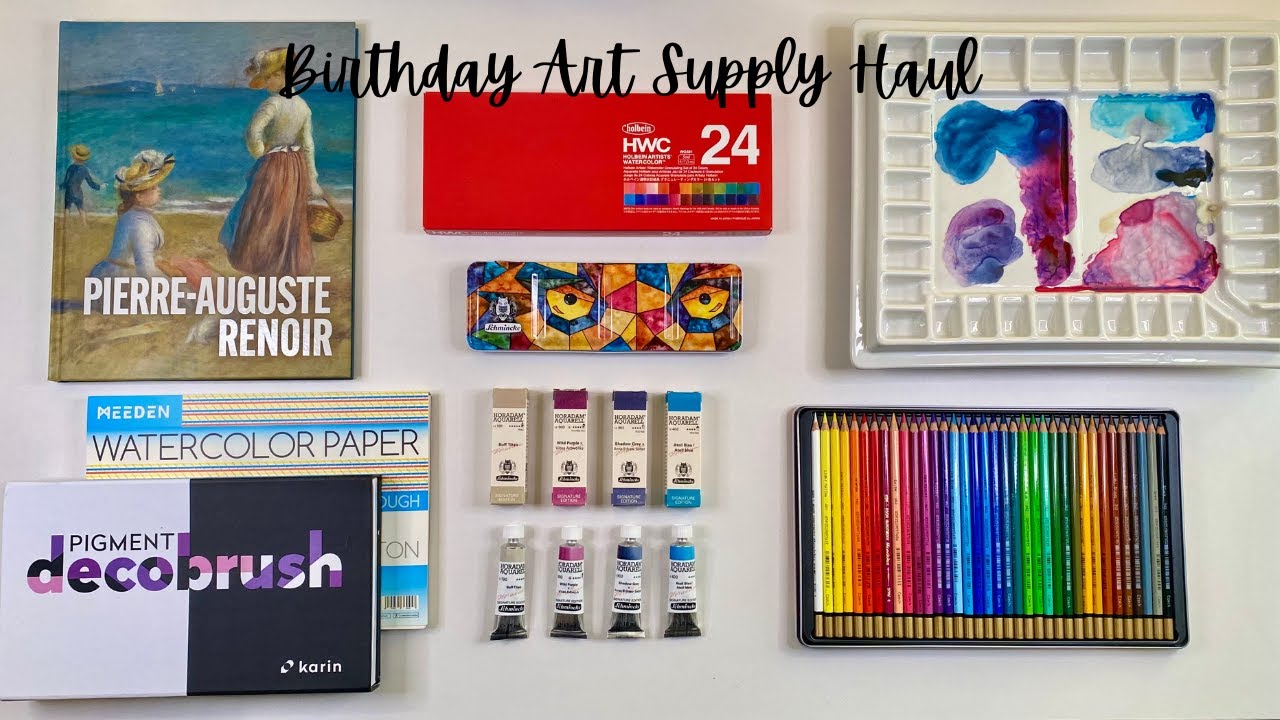 Birthday Art Supply Haul!!