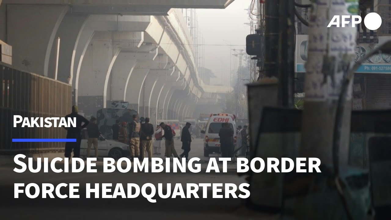 Suicide attack on Pakistan border police kills 3 | AFP