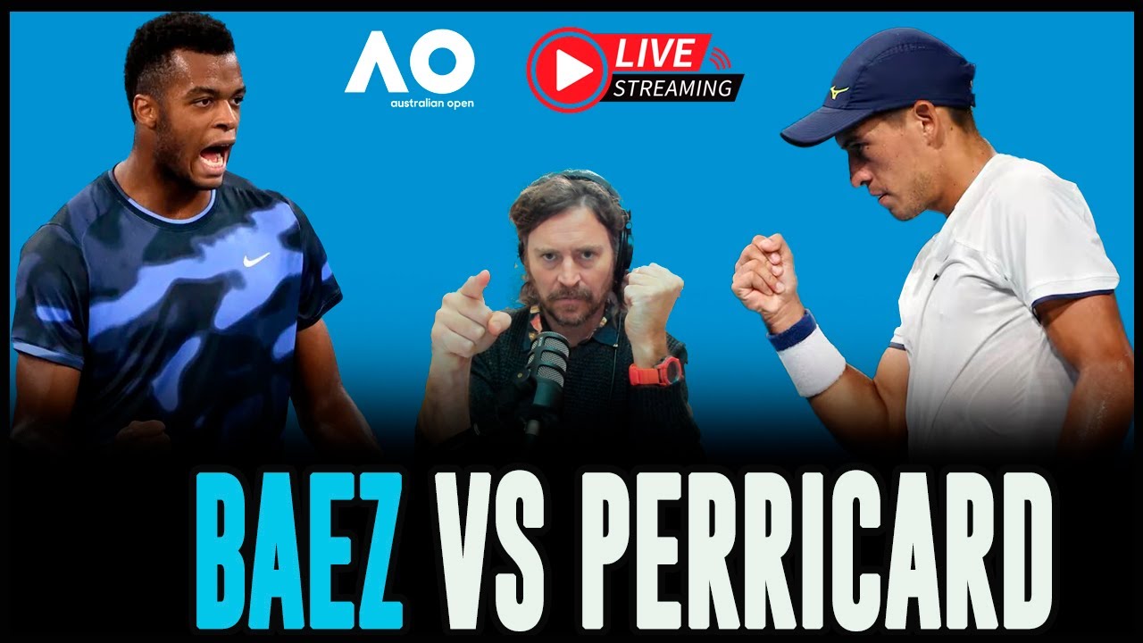 🛑 BAEZ VS PERRICARD - FONSECA VS SPIZZIRRI - ABIERTO DE AUSTRALIA 2026 - REACCION EN VIVO