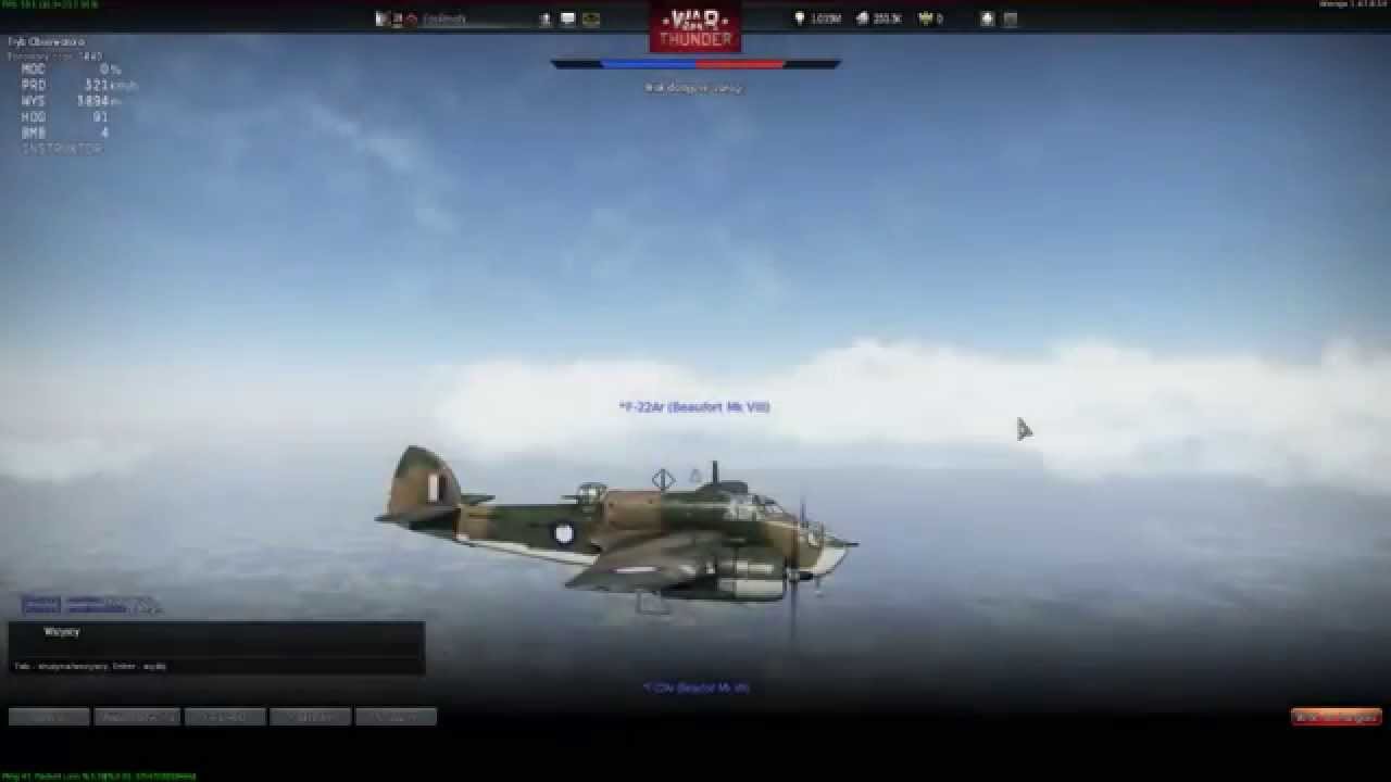 War Thunder #32 - Dywizjon 303, czyli Brytole w natarciu.