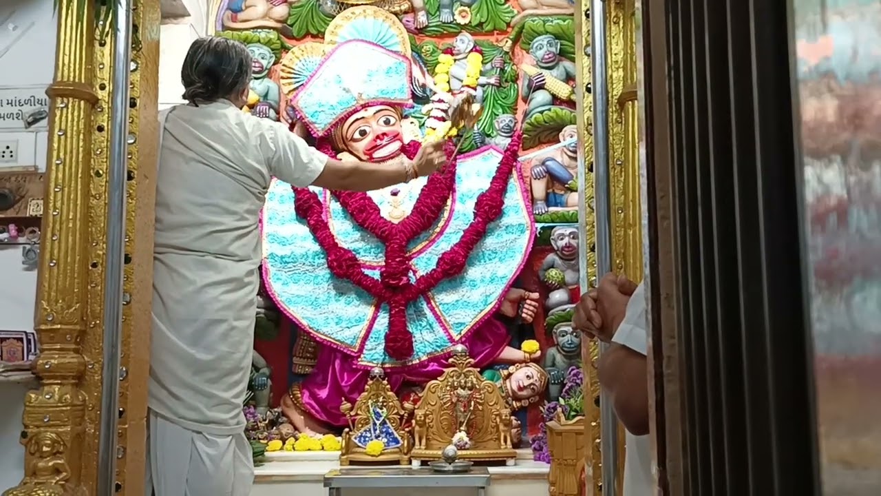 સંધ્યા આરતી દર્શન ; શ્રી કષ્ટભંજન દેવ હનુમાનજી વડતાલ ધામ🚩 21/01/2026
