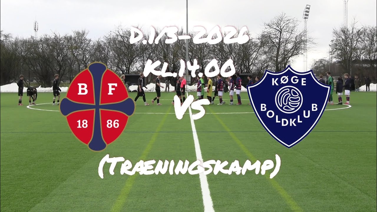 Bk Frem U15 - Køge Bk U15(D.1/3-2026.Træningskamp)
