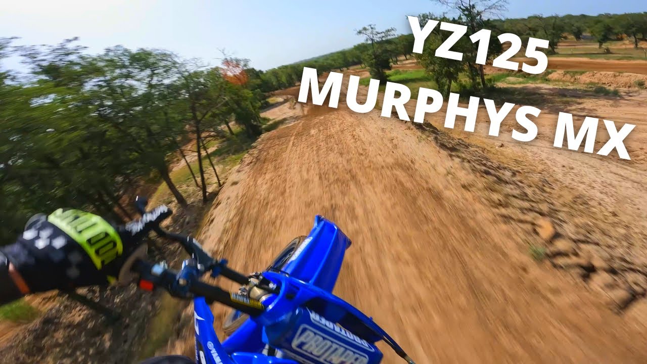 YZ125 Wide Open at Murphys MX