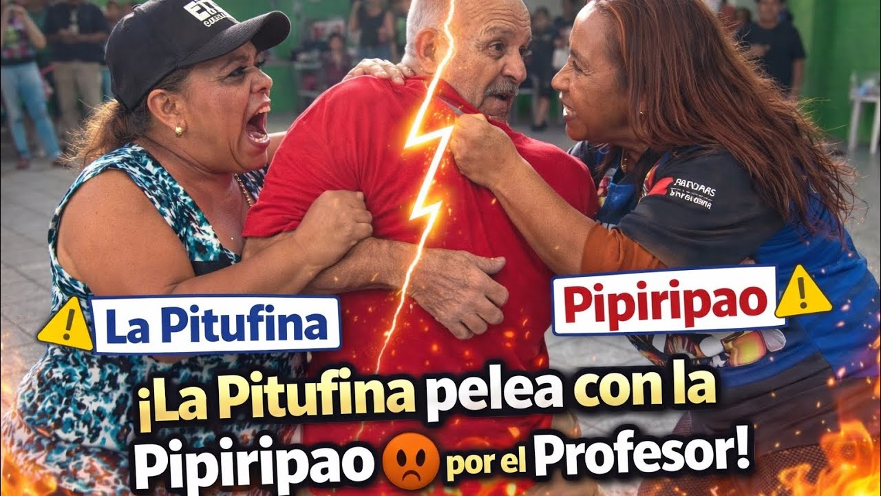 Mira 😱 se agarran por un profesor  ellas 2 