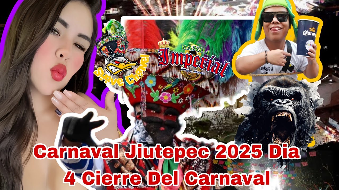 Carnaval Jiutepec 2025 Dia 4 Cierre Del Carnaval (Video 1/2)