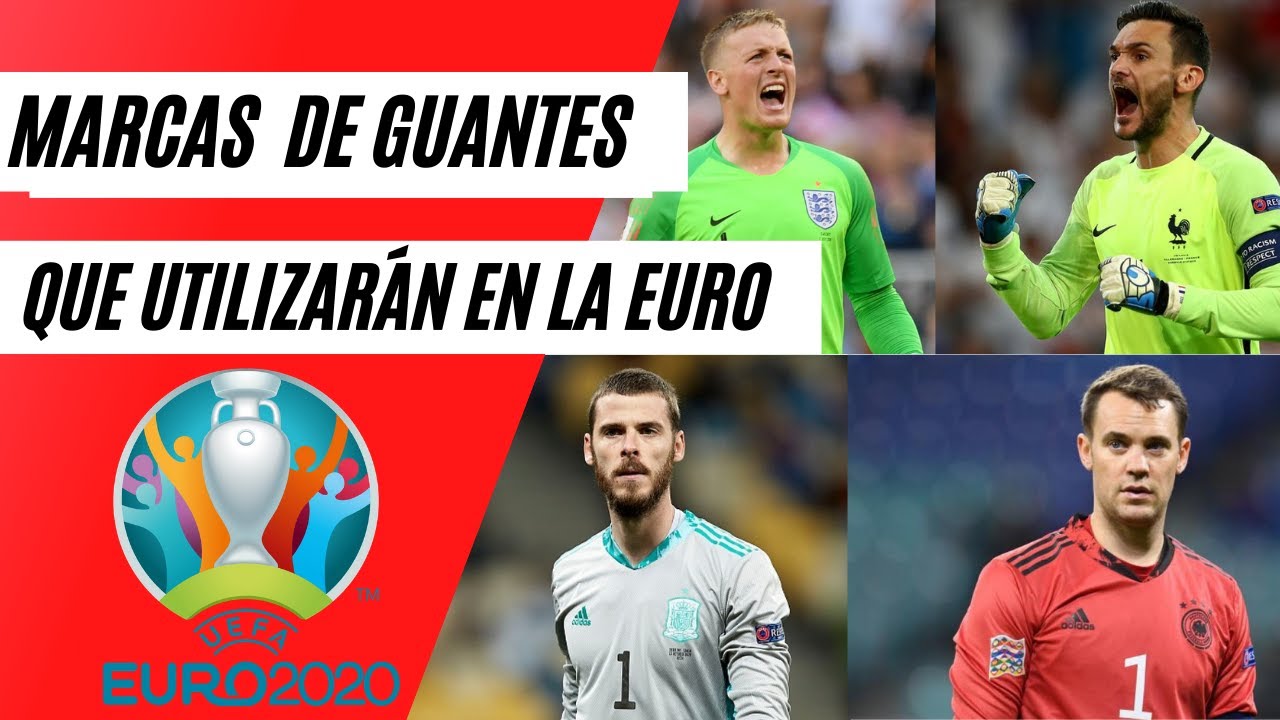 GUANTES de PORTEROS para la EUROCOPA 2021 🧤