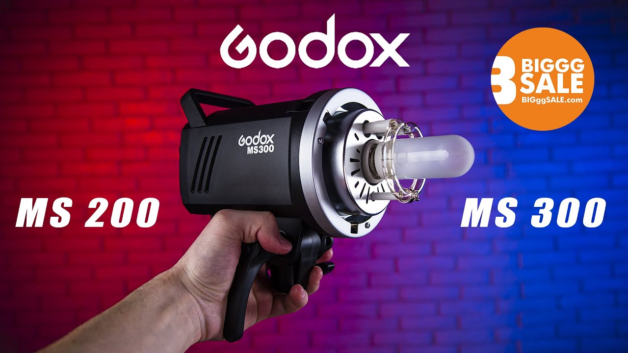Купить Godox MS200 vs Godox MS300 ⚡Распаковка обзор тест ⚡