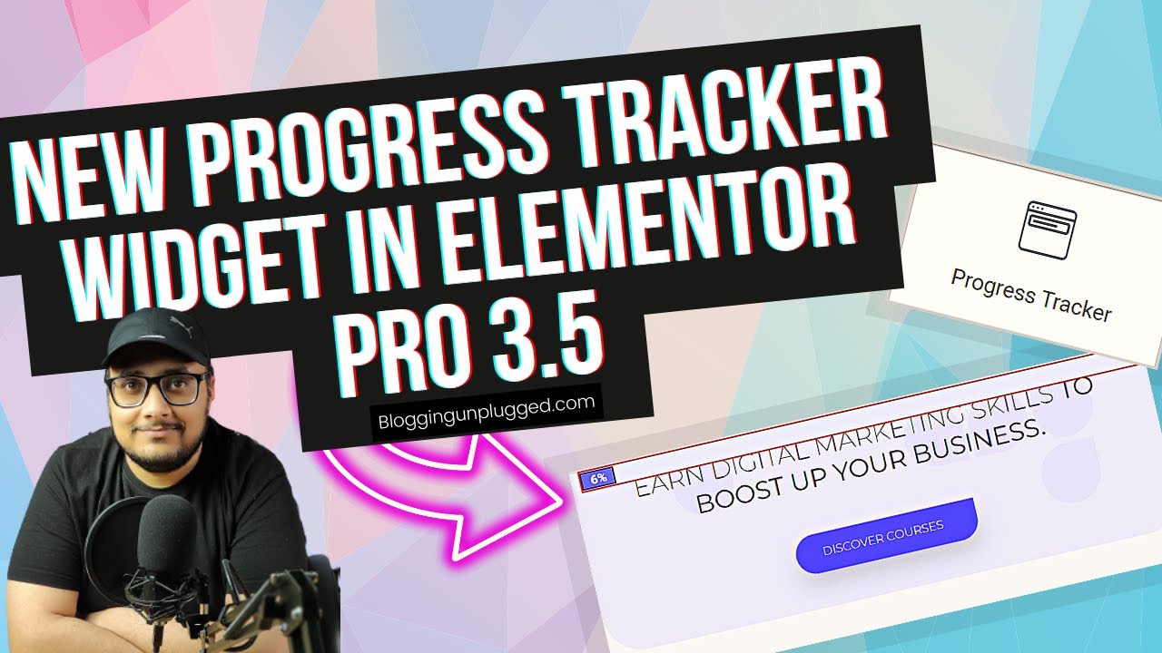 New Progress Tracker Widget in Elementor Pro 3.5 | Elementor Update | Blogging Unplugged Clips |