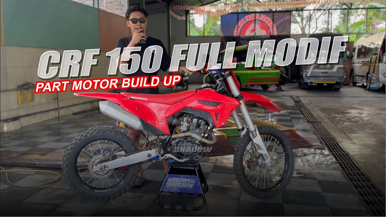 MODIF CRF 150 SEHARGA 2 MOTOR CRF BARU