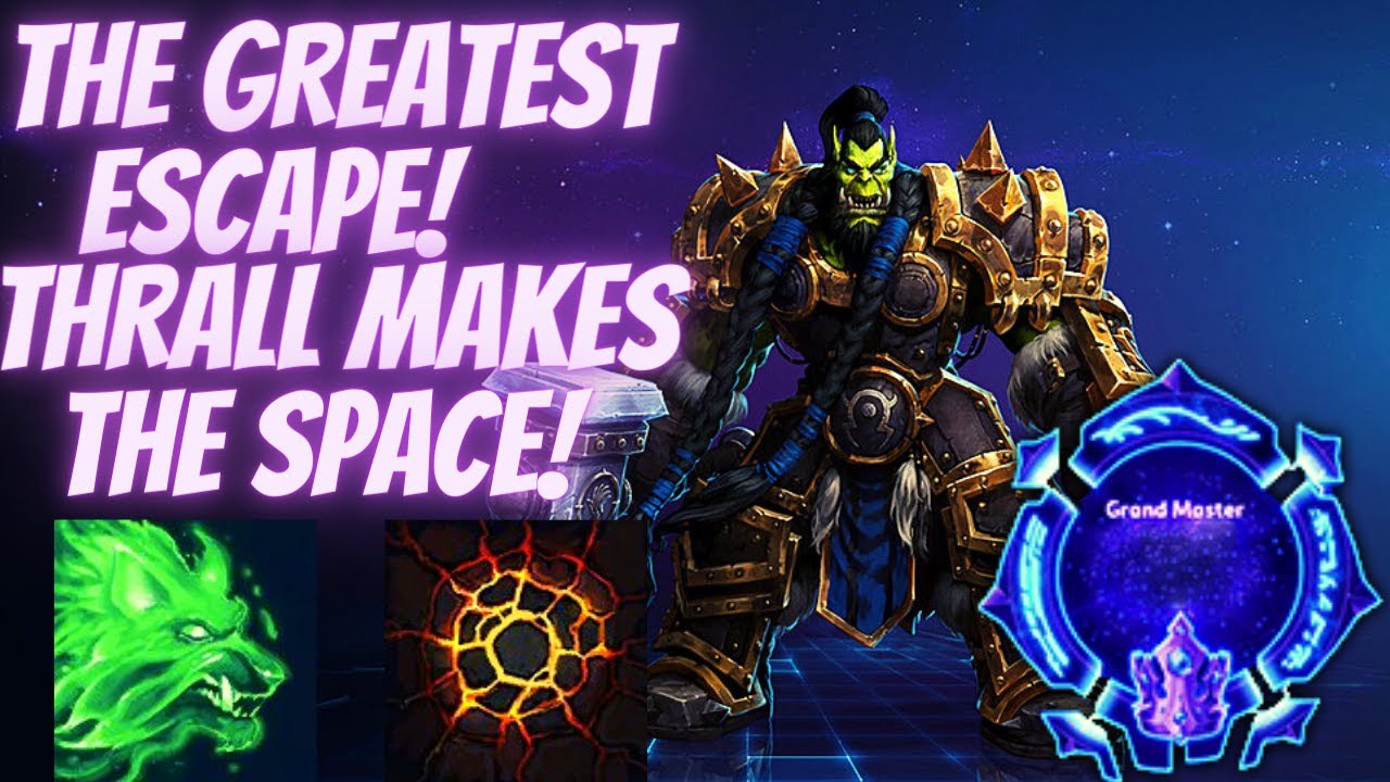 Thrall Earthquake - THE GREATEST ESCAPE! -  Grandmaster Storm League