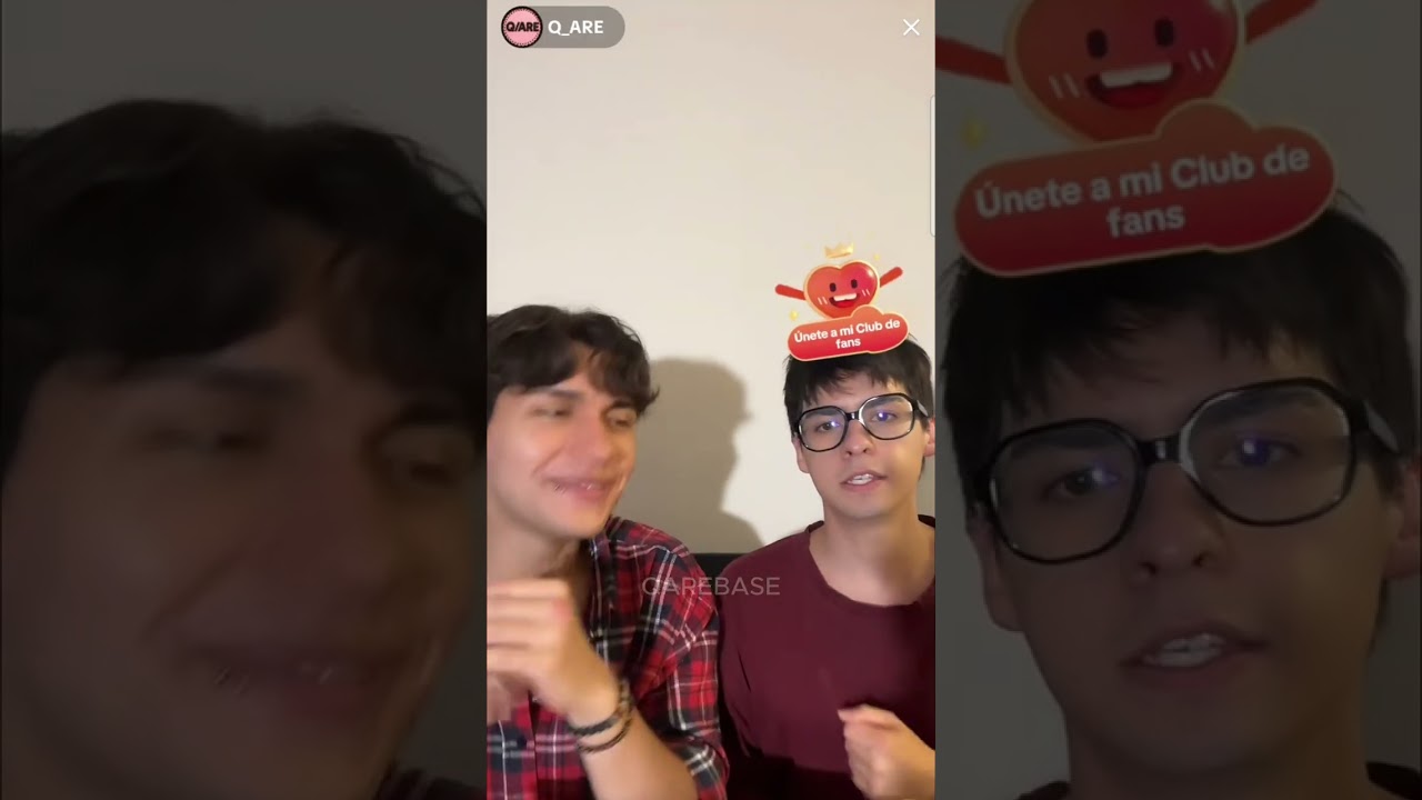 120126 Q_ARE - Seba y Fabi (Livestream en Tiktok)