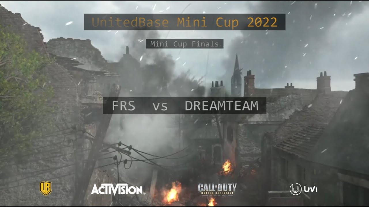 CoD:UO Mini Cup 2022 FINALS (FRS vs DREAMTEAM) - Carentan (in eyes COLDI)
