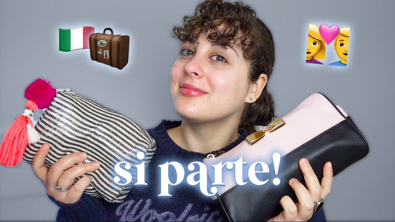 PARTO PER... 🧳👩&zwj;❤️&zwj;👨 | PREPARO IL BEAUTY DA VIAGGIO PER UN WEEKEND IN ITALIA: cosa porto in valigia?