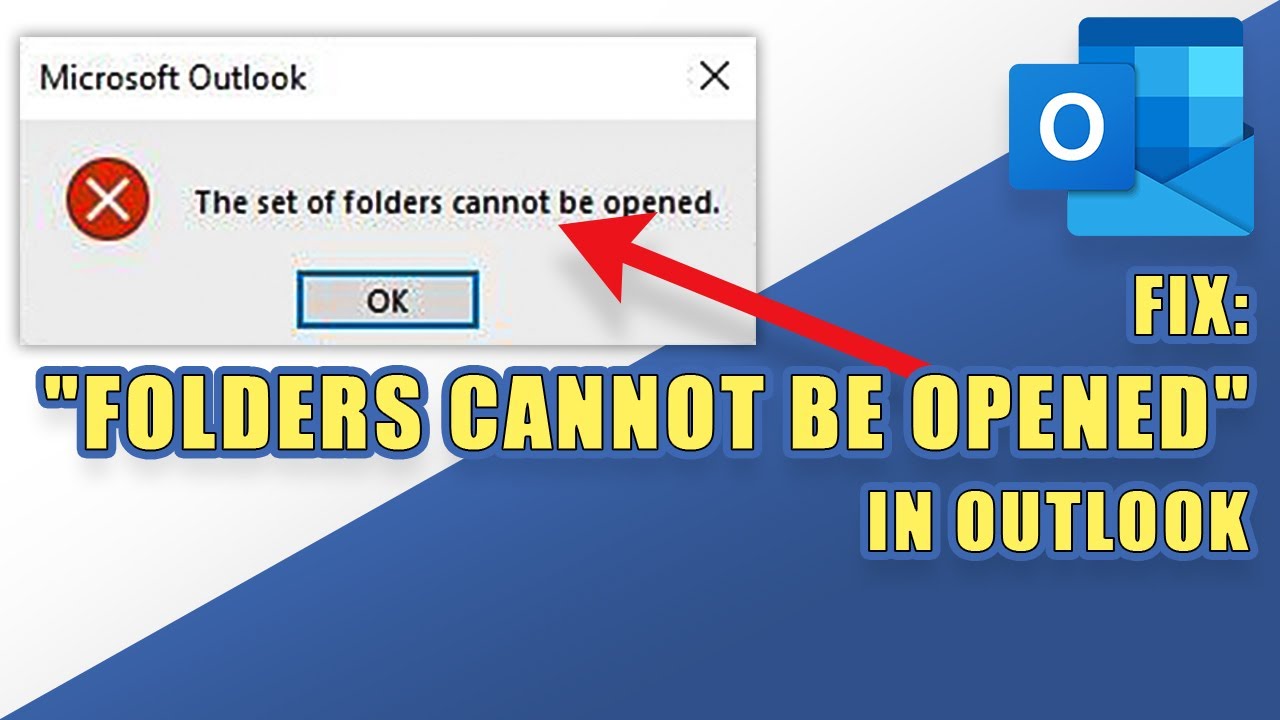 FIX:  Outlook Error - 