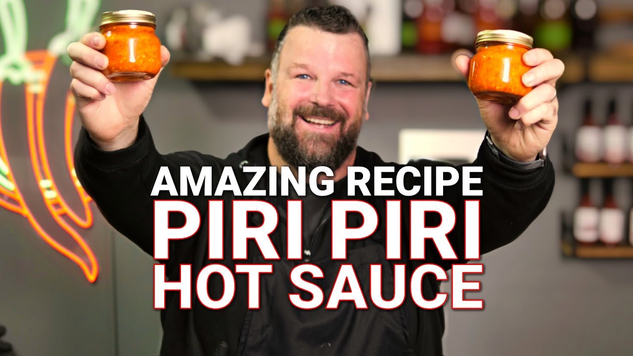 Piri Piri Hot Sauce Recipe - Step by Step!