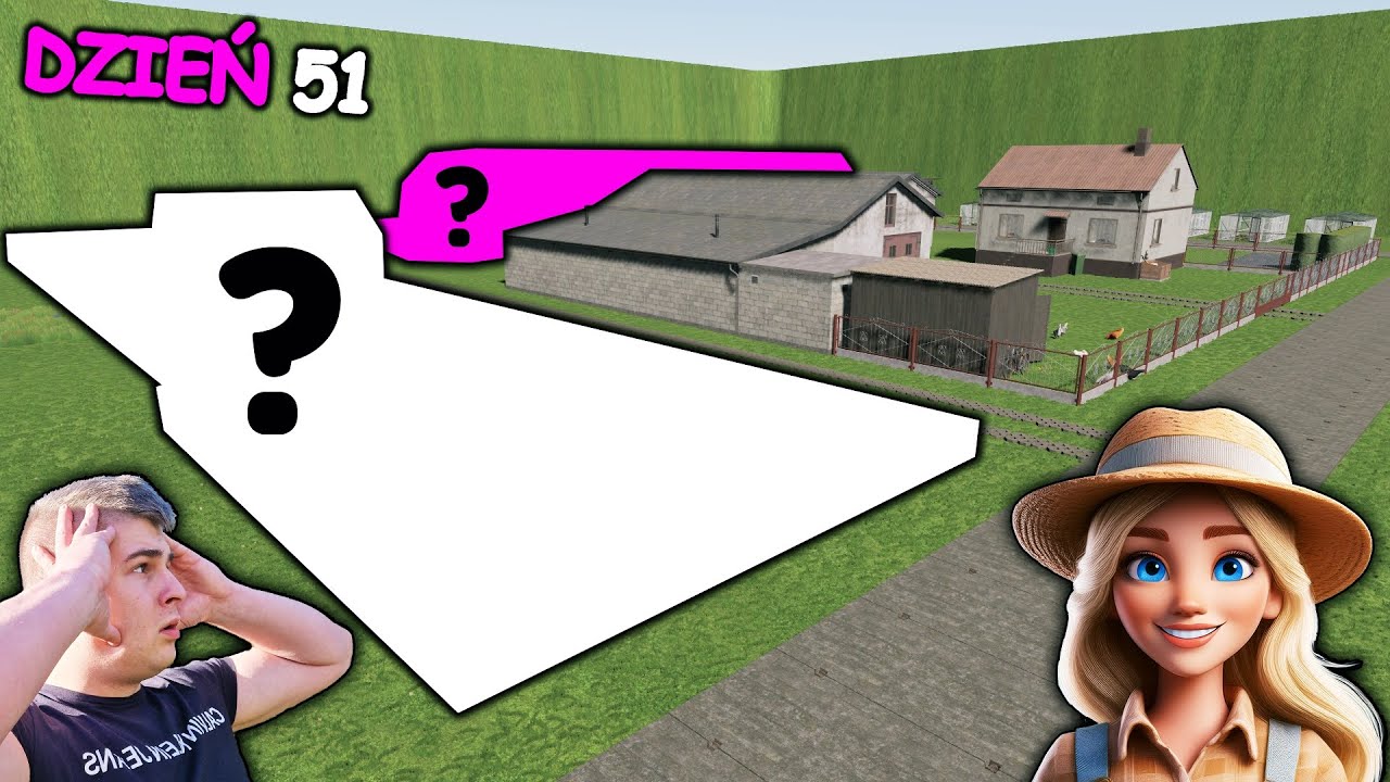 GOSPODARSTWO PRAWIE SKOŃCZONE😍 WIELKIE PRZESTAWIANIE BUDYNKÓW😱〔 UWIĘZIENI W DZIURZE 〕51
