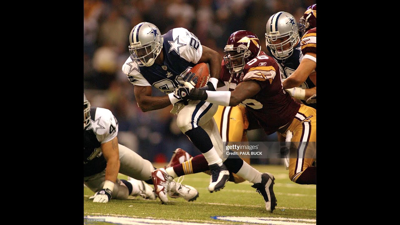 2002 redskins at cowboys Thanksgiving Day part 1