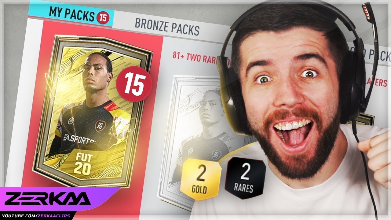 I Opened 15 81+ DOUBLE UPGRADE PACKS! (FIFA 20 Pack Opening)
