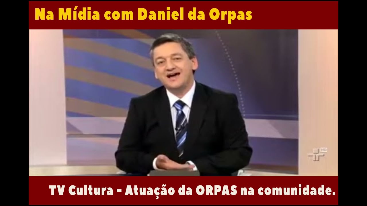 NA M&Iacute;DIA COM DANIEL DA ORPAS - ORPAS NA TV CULTURA