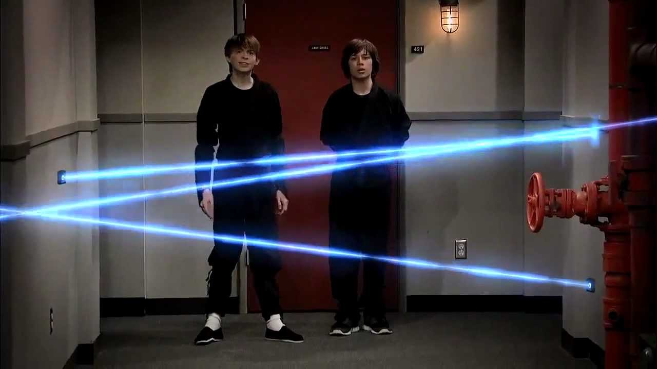 Jack Passes Through Security Lasers