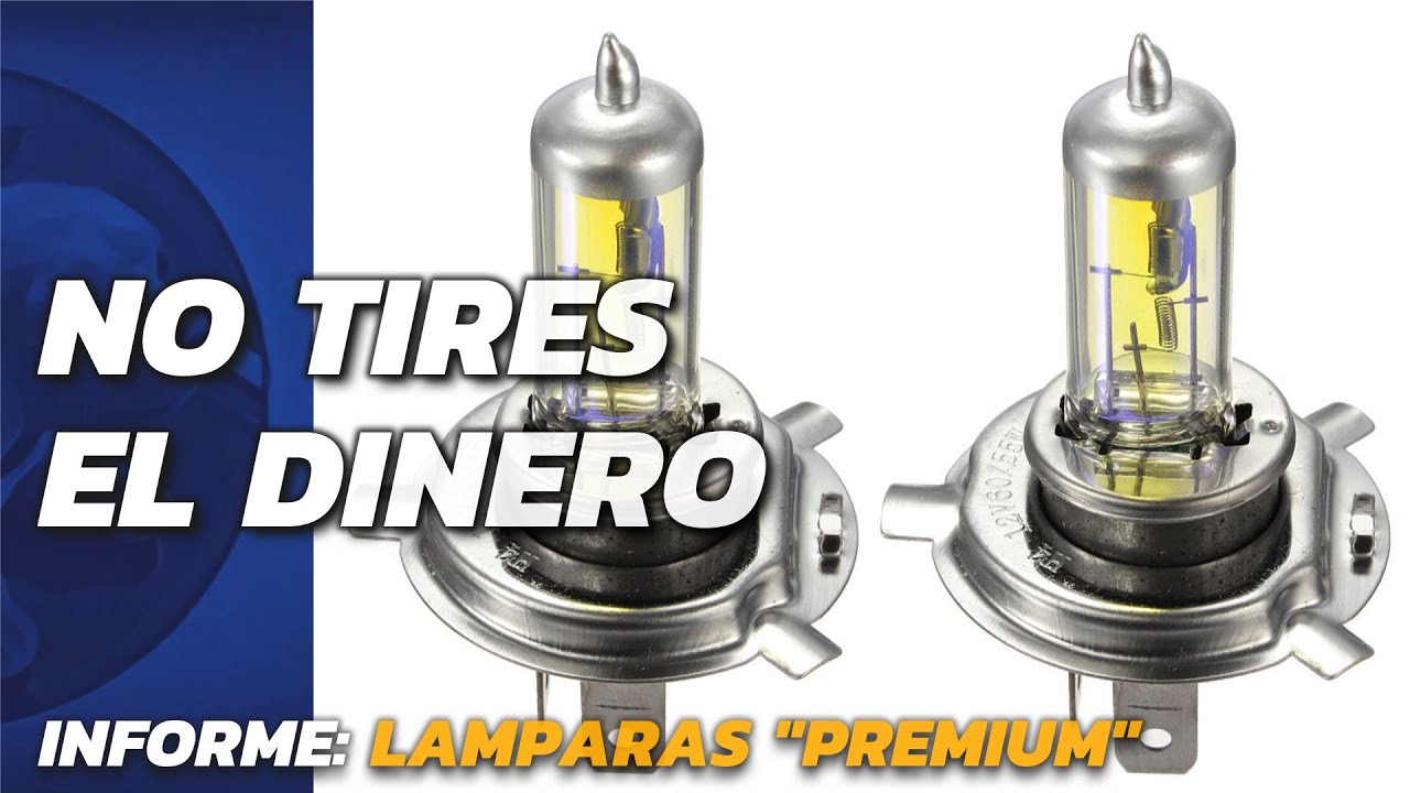 Lamparas premium: No tires el dinero.