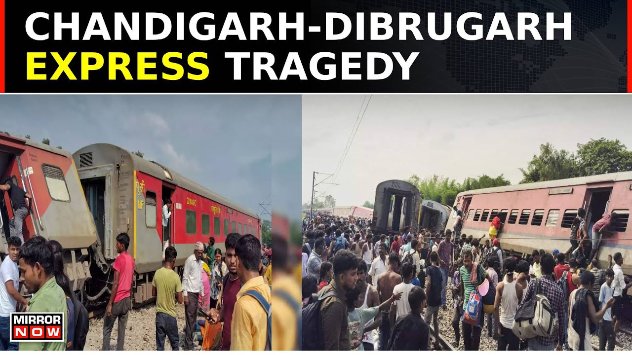 Several Injured, Many Critical After Chandigarh-Dibrugarh Express Derails In UP Gonda |Ground Report