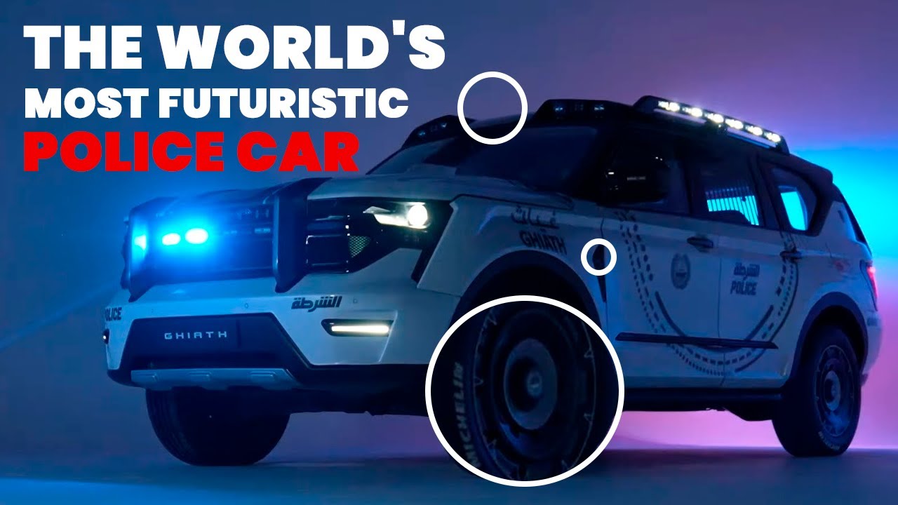 What Over $50,000 In The World's Most Futuristic Police Car Looks Like