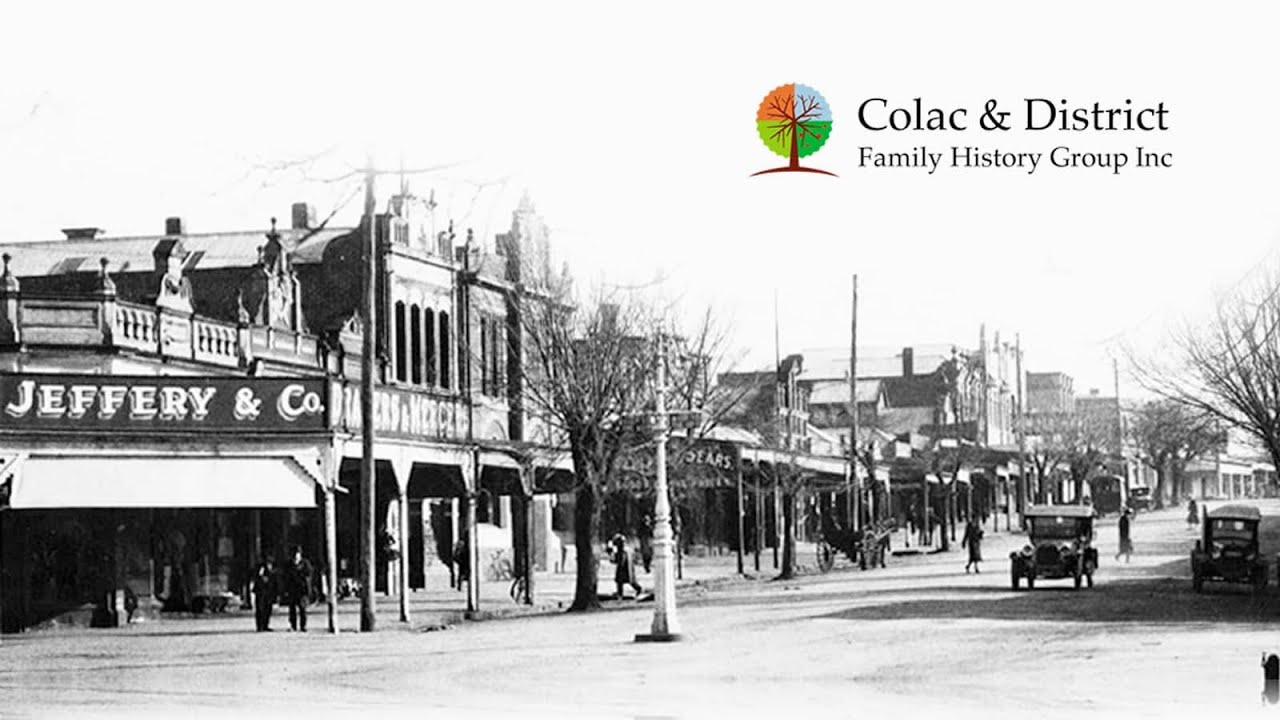 Colac and District Family History Group
