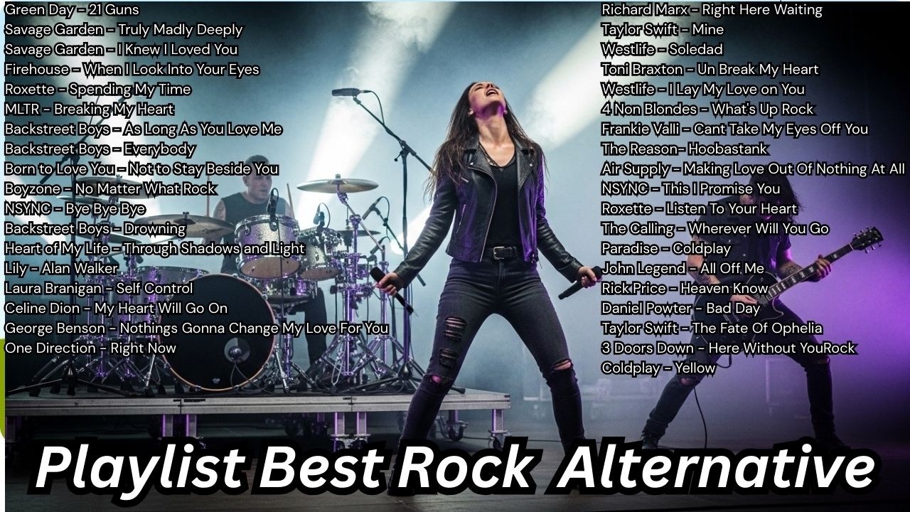 [Playlist] Alternative Rock Covers Emotional Love Songs From Classic Hits To Modern Favorites