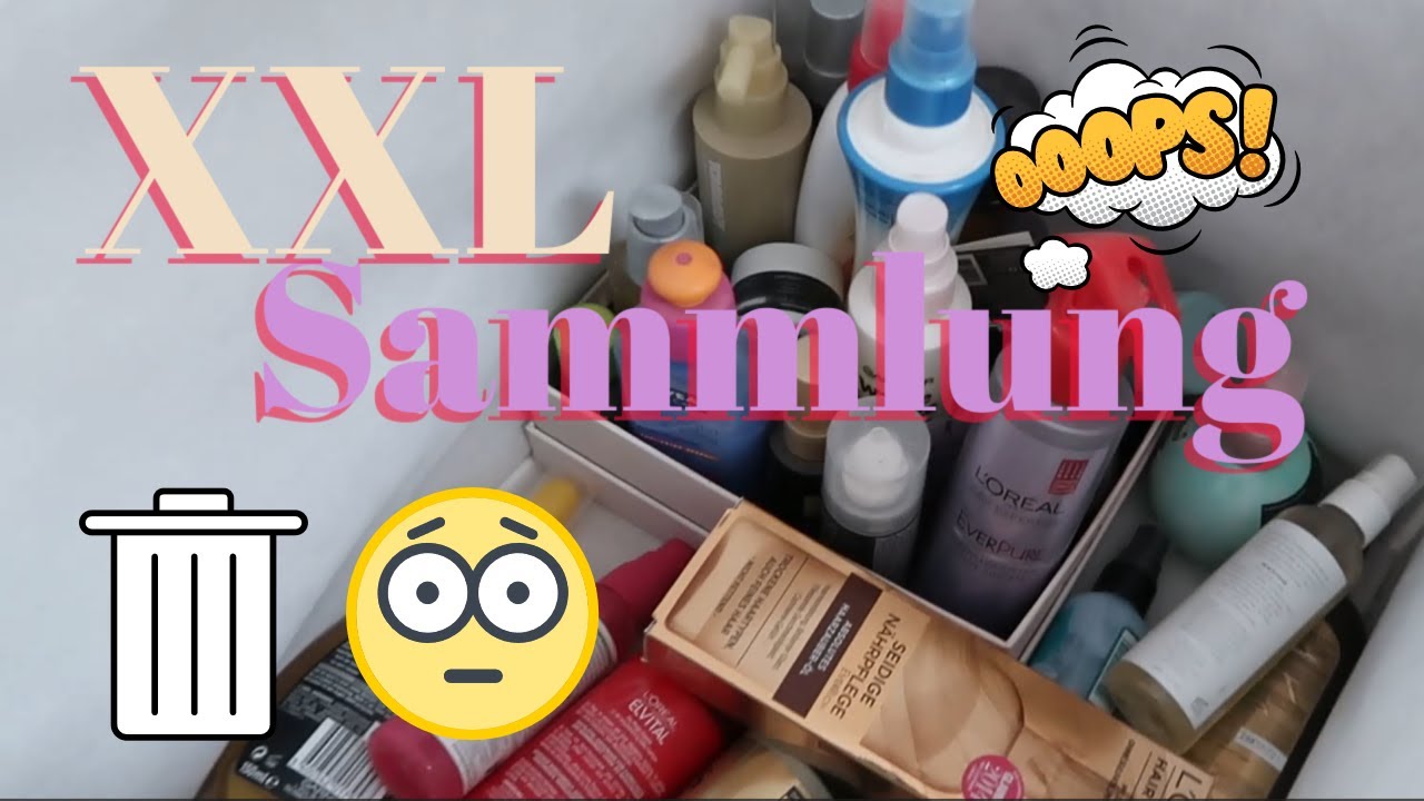 XXL Pflegesammlung ausmisten (Teil 2)