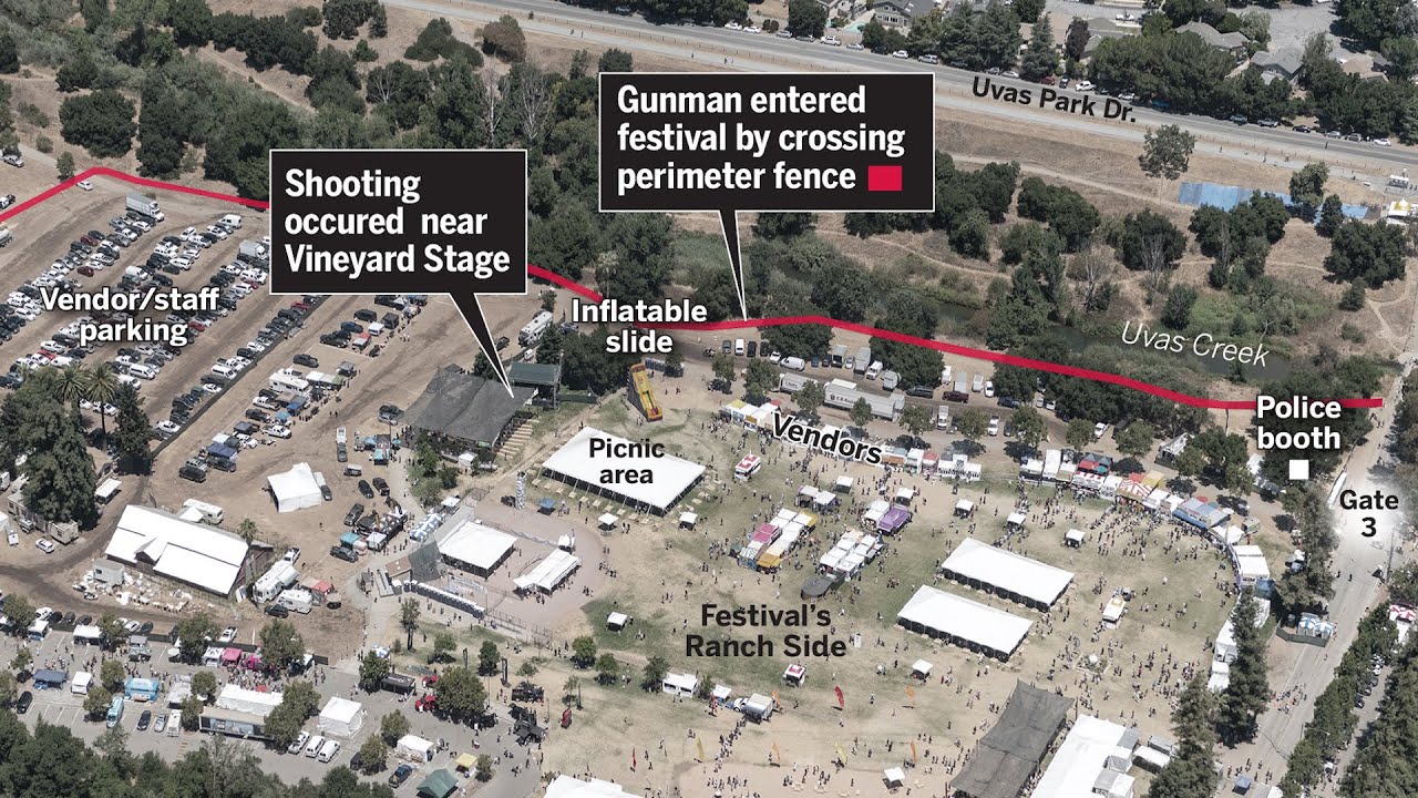 How Santino Legan committed the Gilroy Garlic Festival shooting