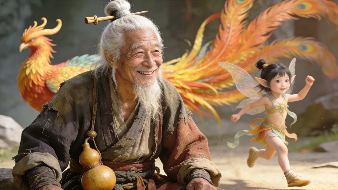 Tiểu Thần Tài Theo Sư Phụ Xuống Núi, Làm Con Đốc Quân Đem Tiền Tài Ào Ào Ùa Về Như Nước #phimngan